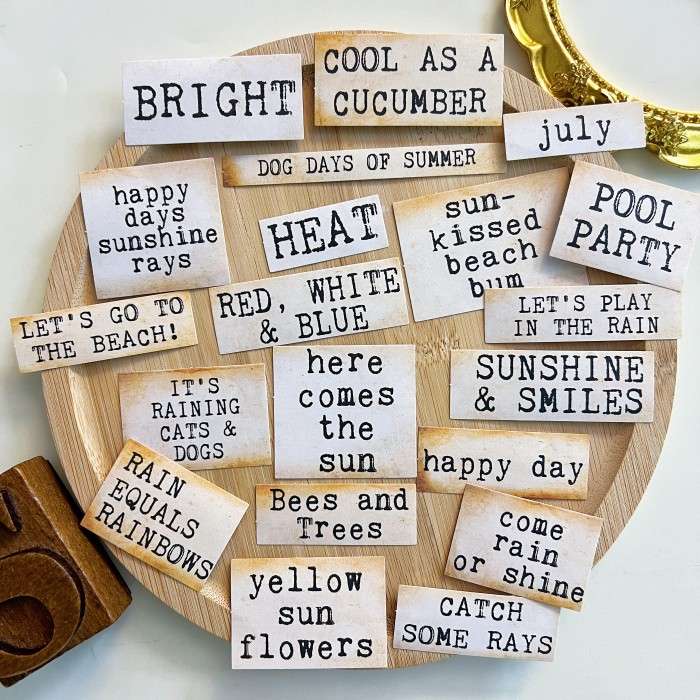 Vintage Vocals Sticker 20PCS