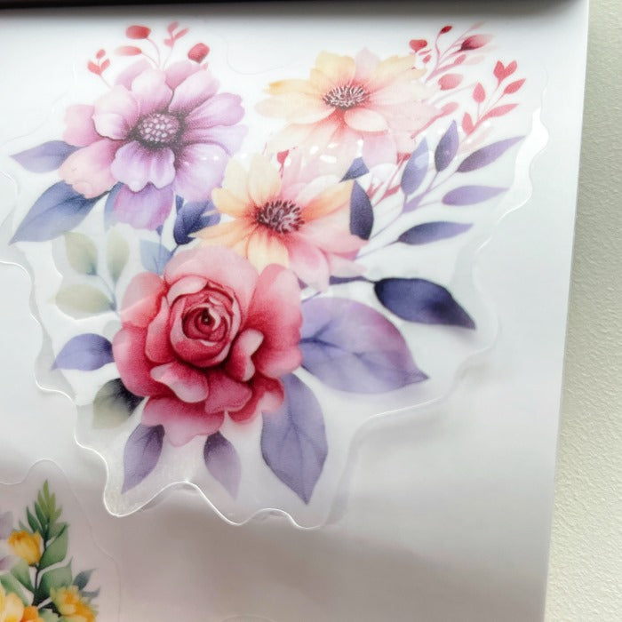 Fantasy Scenery Flowers Paint By Numbers Stickers & Posters
