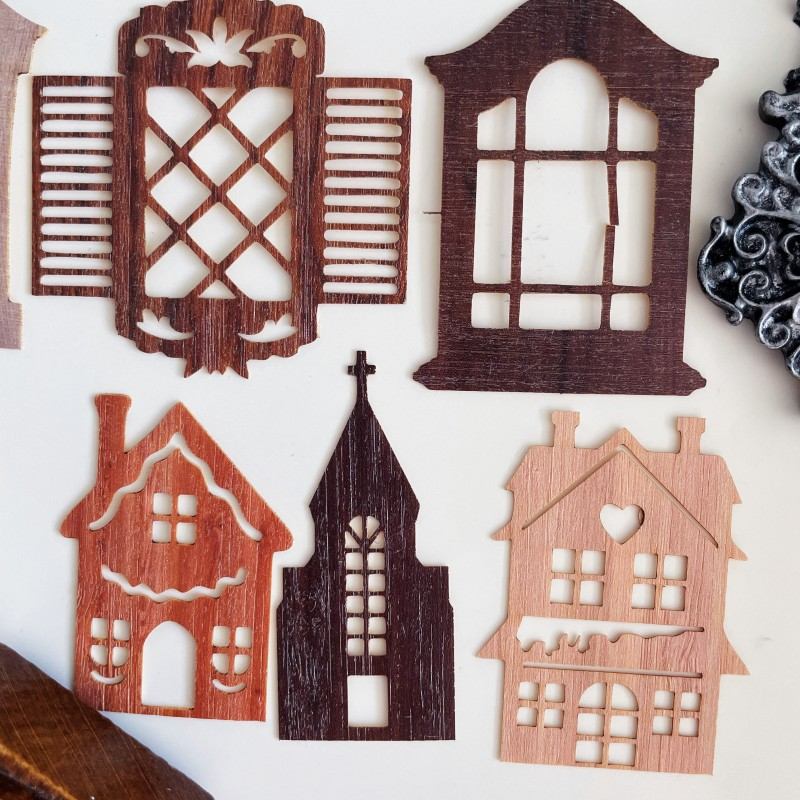 Window Stories Wooden Die-Cuts