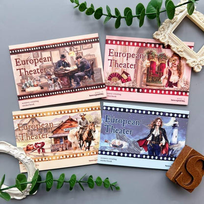 European Theatre Sticker Book 20Sheets