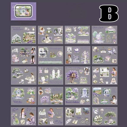 Spring Color Sticker Book 20Sheets