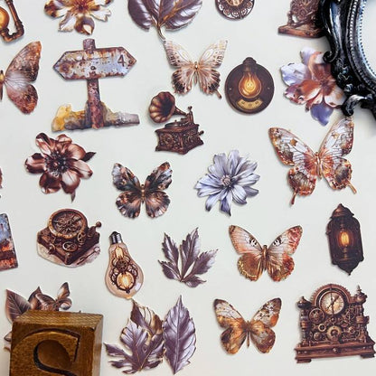 Metal Collection Room Sticker 60PCS
