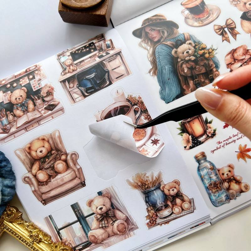 Maiden's Heart Sticker Book 20Sheets