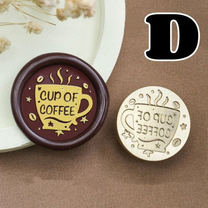 Coffee Brew Sealing Wax Stamp
