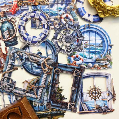 Maritime Memory Sticker 60PCS