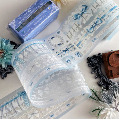 Cerulean Bow Tape Roll | Dan Sheng