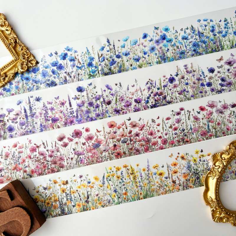 Vernal Whisper PET Tape Roll