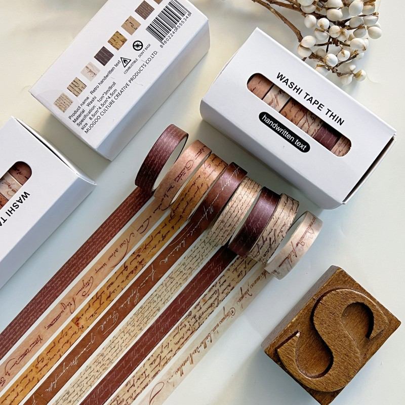 Antique Note Washi Tape Set | Dian Dian
