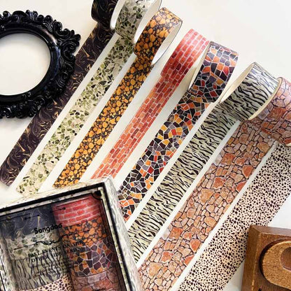 Raw Pattern Washi Tape Set | Dian Dian