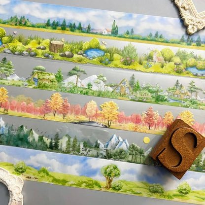 Rural Fairy Tale PET Tape Roll