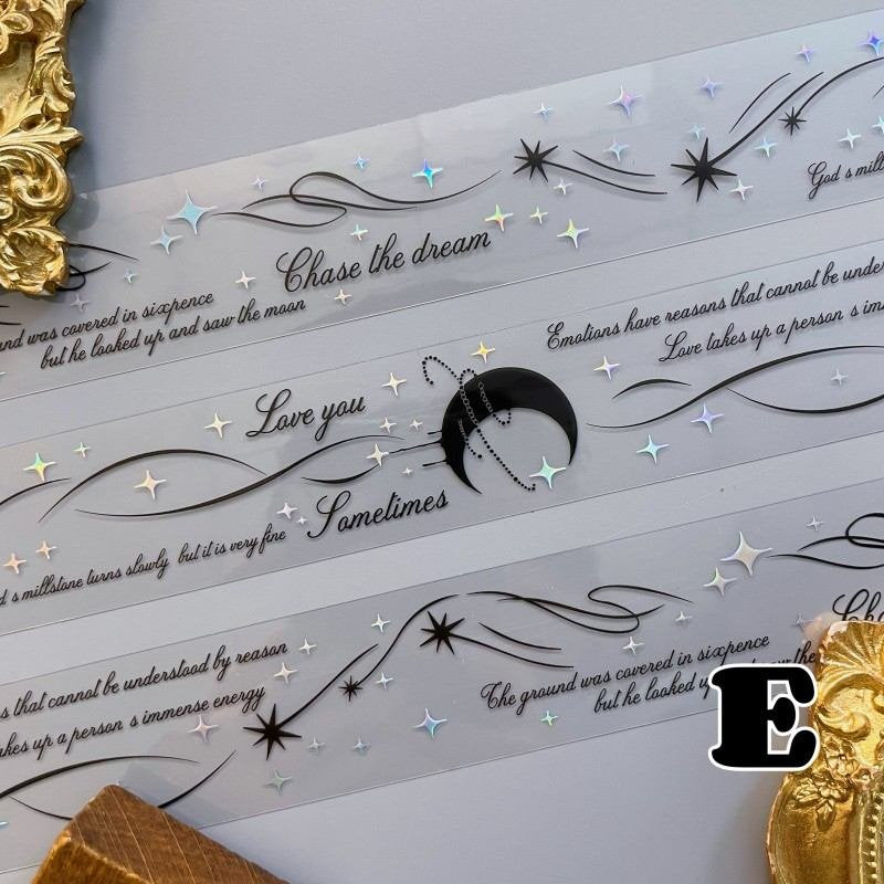 Starry Sky Poet PET Tape Roll