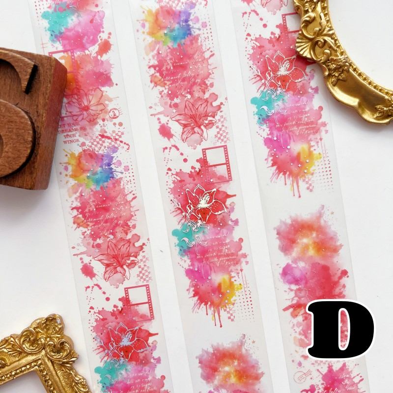 Luminous Gradient PET Tape Roll