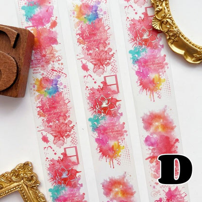 Luminous Gradient PET Tape Roll