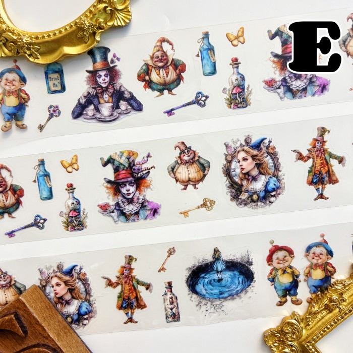 Alice Tea Room PET Tape Roll