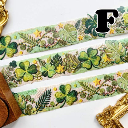 Floral Embroidery Washi Tape Roll