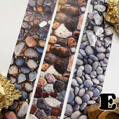 Natural Texture Library Washi Tape Roll