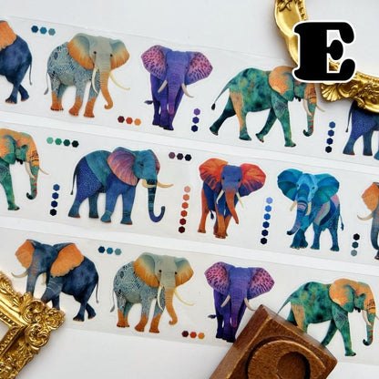Morris Animal Imprint PET Tape Roll