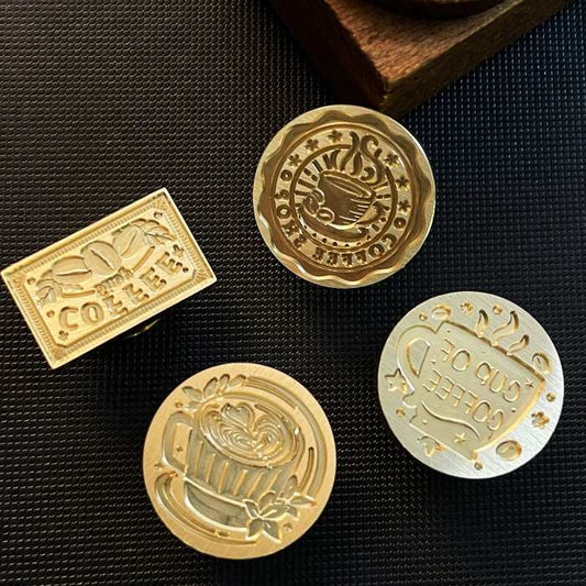 Coffee Brew Sealing Wax Stamp