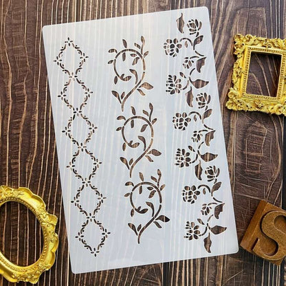 DIY Decorative Stencil Set NO.69