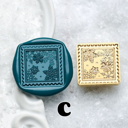 Frosty Charm Sealing Wax Stamp