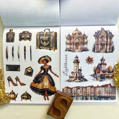 The Castle Sticker Book 20Sheets