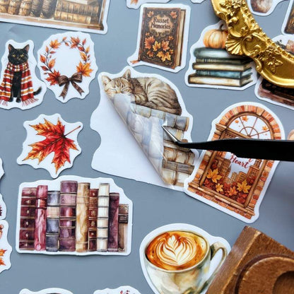 Warm Reading Days Sticker 50PCS