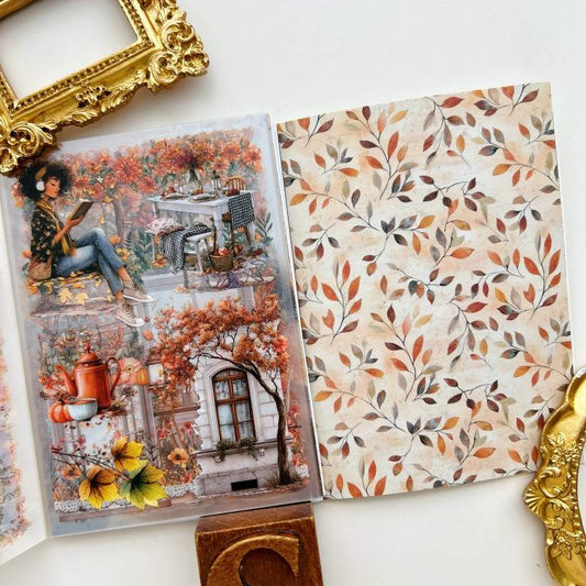Fall Coming Sticker Book 20Sheets