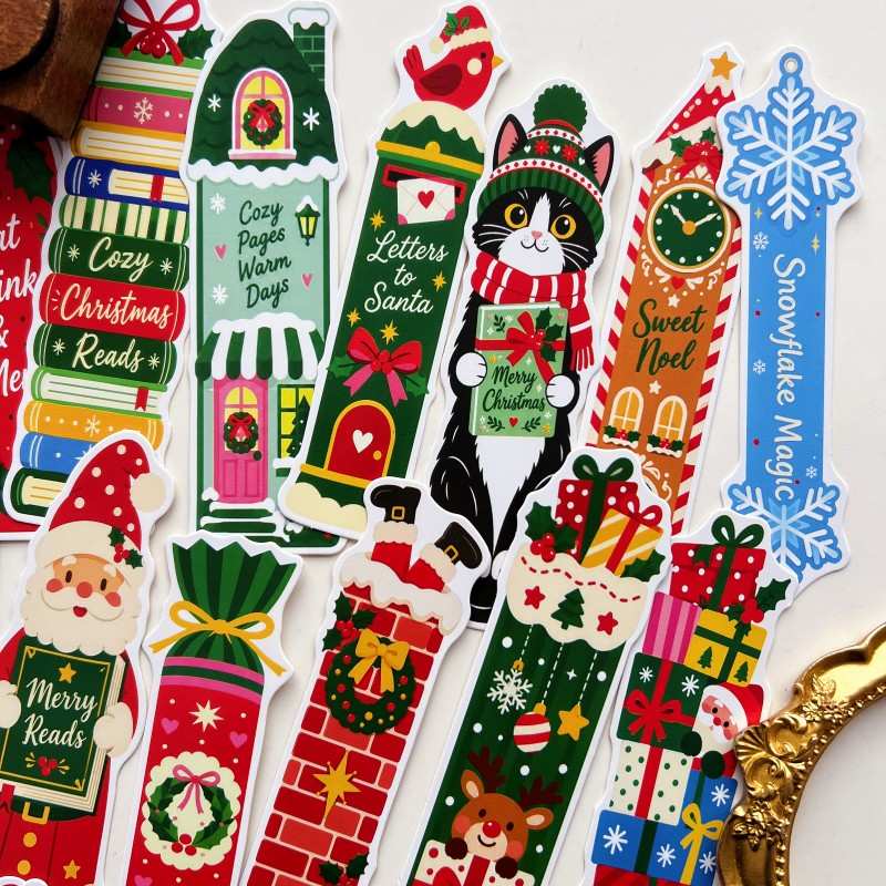 Whimsical Xmas Note Paper 30PCS