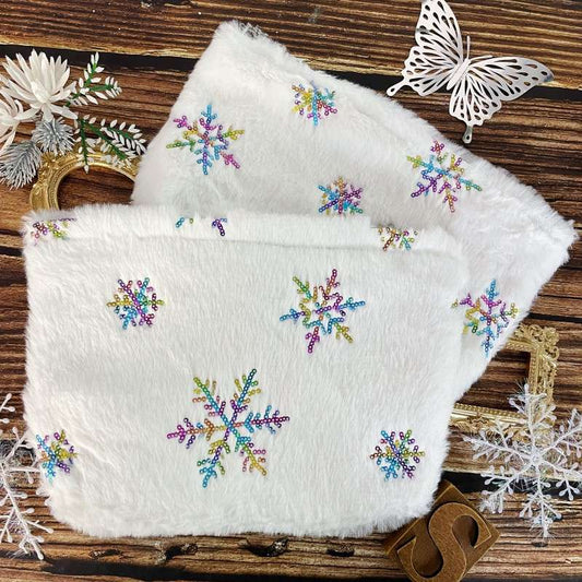 Iridescent Snow Pouch