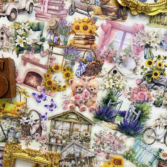 Garden Poetry Sticker 90PCS