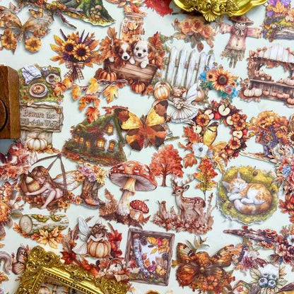 Autumn Notes Sticker 120PCS