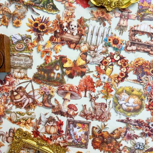 Autumn Notes Sticker 120PCS