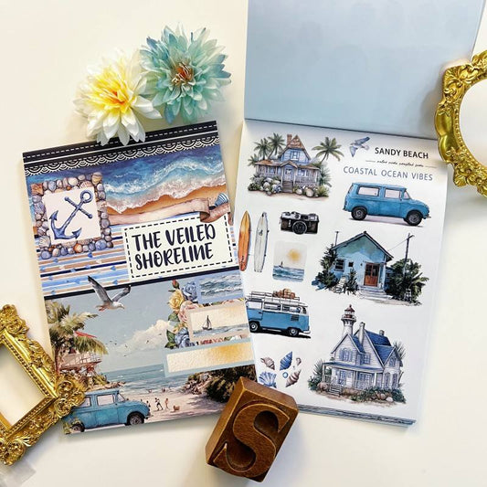 The Veiled Shoreline Sticker Book 20Sheets