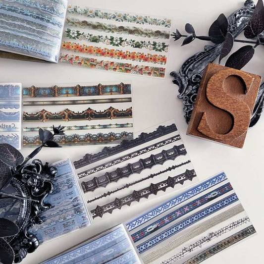 Retro Boundaries Sticker Book 20Sheets