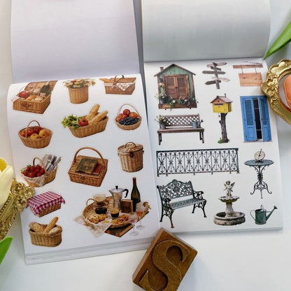 Tasty Picnic Moments Sticker Book 20Sheets