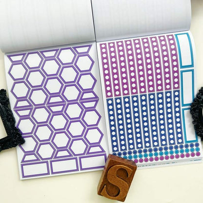 The Functional Focus Sticker Book 24Sheets