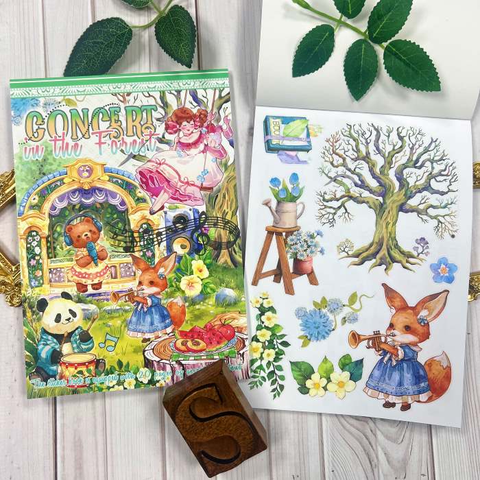 Concert In The Forest Sticker Book 20Sheets