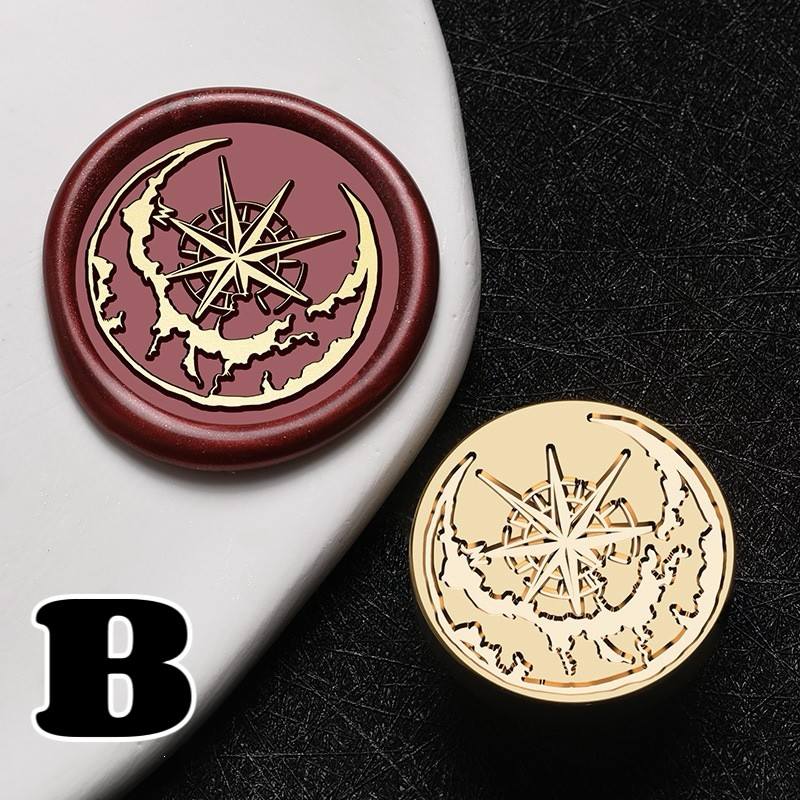 Solar Eclipse Sealing Wax Stamp