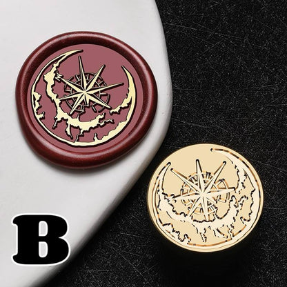 Solar Eclipse Sealing Wax Stamp