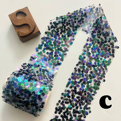 Iridescent Sequin Ribbon