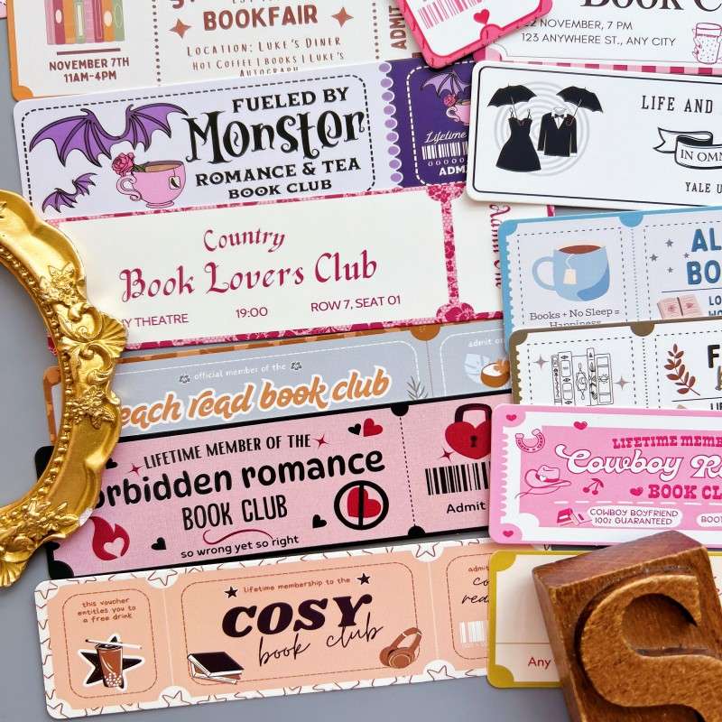 Book Club Note Paper 30PCS