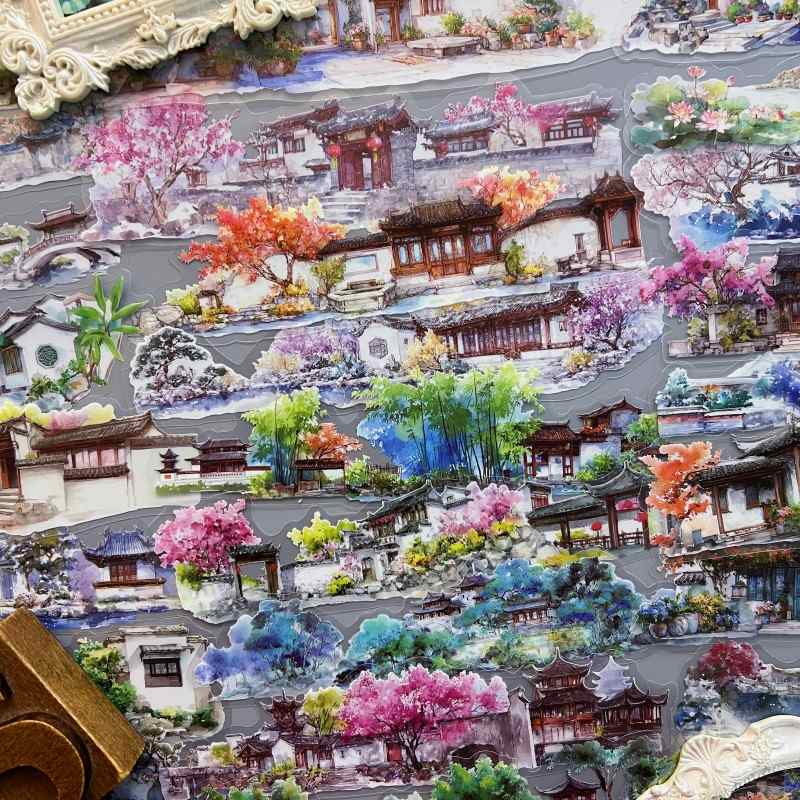 Season Courtyard Sticker 40PCS