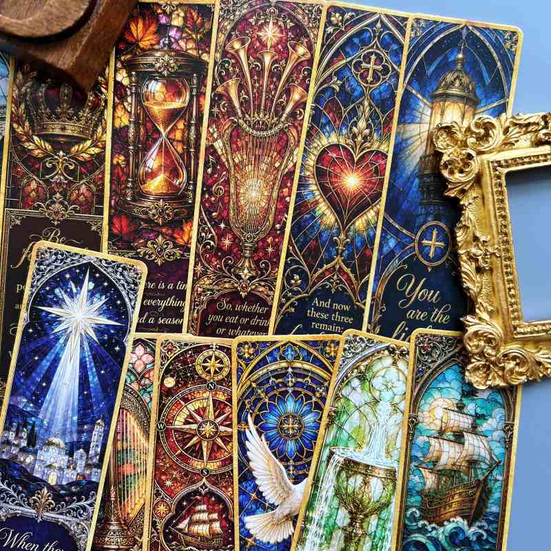 Stained Bible Note Paper 30PCS