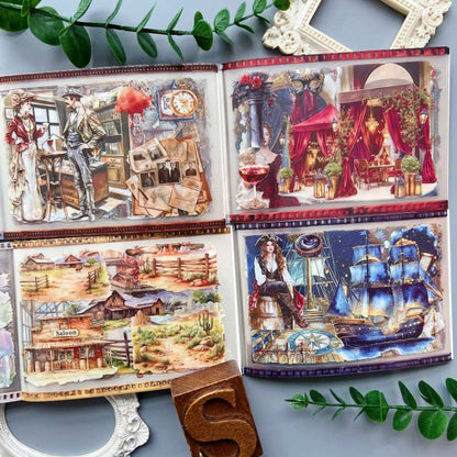 European Theatre Sticker Book 20Sheets