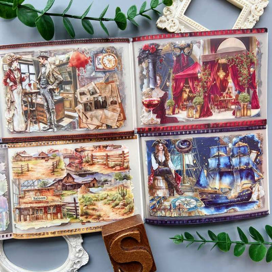 European Theatre Sticker Book 20Sheets