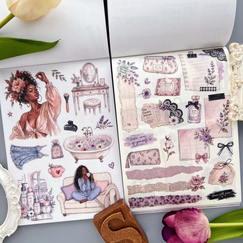 Beauty Yourself Sticker Book 24Sheets