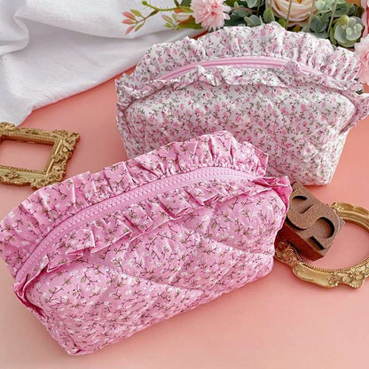 Pink Floret Pouch