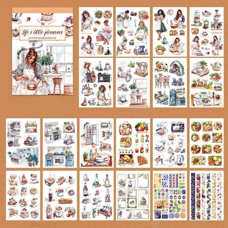Life's Little Pleasures Sticker Book 20Sheets