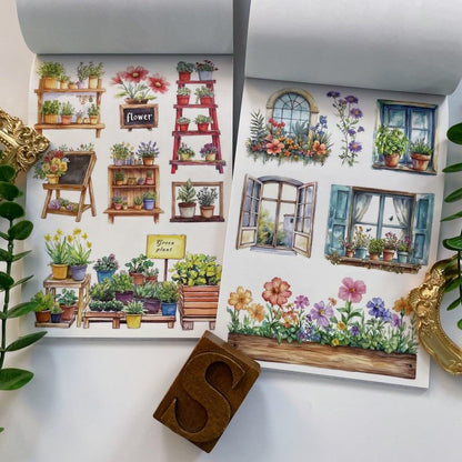 Florist's Dream Sticker Book 20Sheets