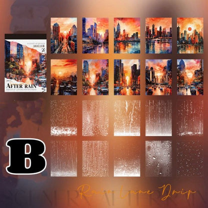After Rain Sticker Book 20Sheets